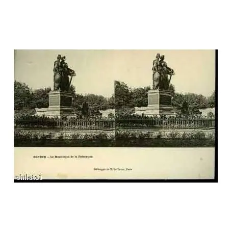 SUISSE - GENEVE - MONUMENT DE LA FEDERATION Petit Prix