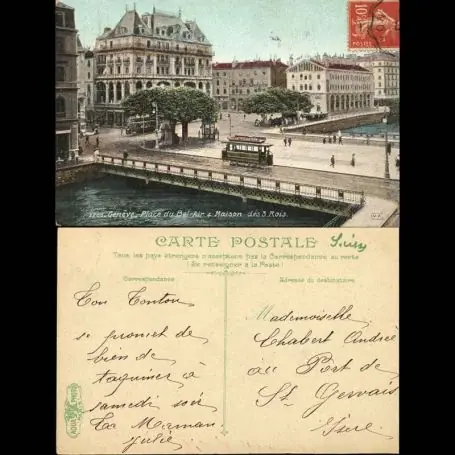 Super Prix Suisse - Geneve - Place du Bel-Air - Maison des 3 rois