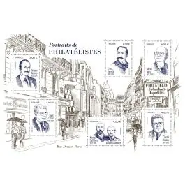 Prix Choc Timbre de collection France - F5828 "Portrait des philatlistes - Salon d'Automne 2024"