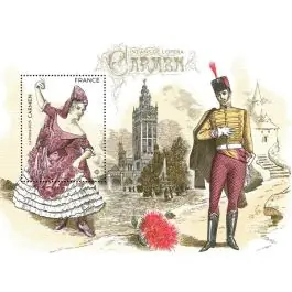 Timbre de collection France - F5859 - 150 ans de l'Opra Carmen Acheter Direct