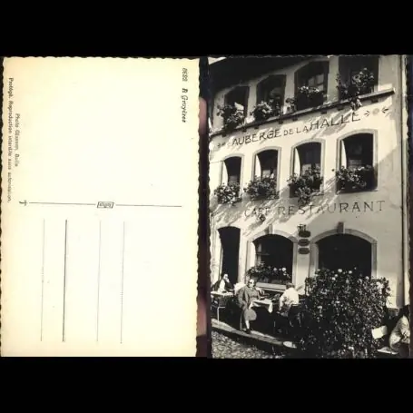 Acheter En Ligne Suisse - Gruyeres - Cafe Restaurant Auberge de la halle - CPSM