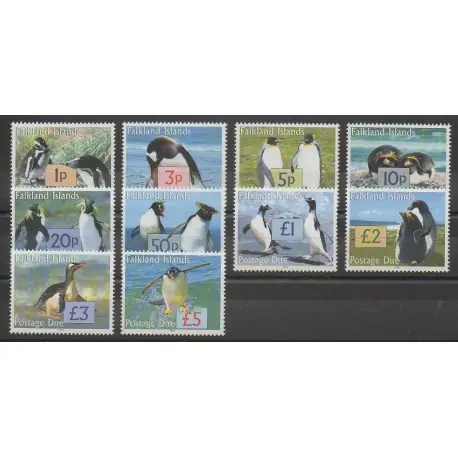 Petit Prix Falkland - 2005 - No T9/T18 - Oiseaux