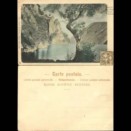 Suisse - Lago di Lugano - Rocco di Gandria Soldes