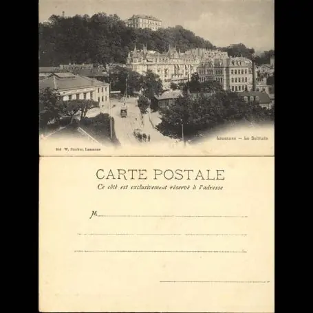 Suisse - Lausanne - La Solitude Édition Limitée