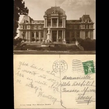 Suisse - Lausanne - Le tribunal federal Seulement Aujourd’hui