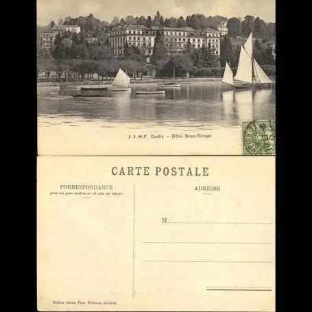 Suisse - Ouchy - Hotel Beau-Rivage Prix Promo