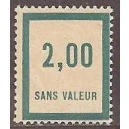 Timbre de collection France - Fictif 052 Meilleure Vente