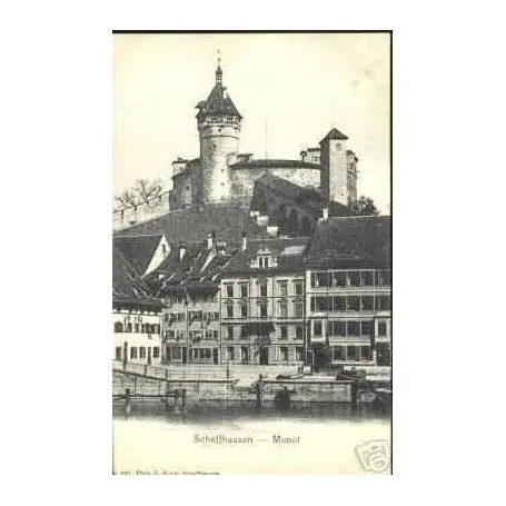 Quantité Limitée SUISSE - SCHAFFHAUSEN - MUNOT