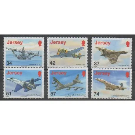 Jersey - 2007 - No 1360/1365 - Aviation Must-Have