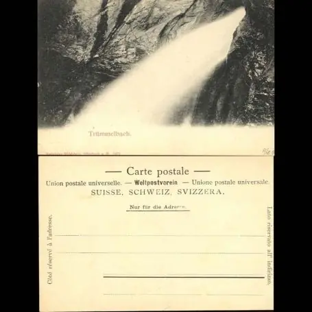 Suisse - Trummelbach - Source d'eau Must-Have