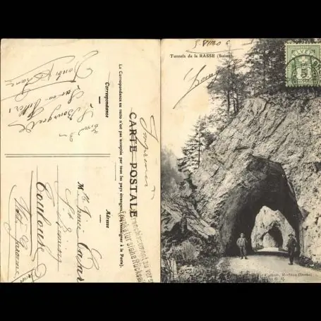 Promotion Saisonnière Suisse - Tunnels de la Rasse