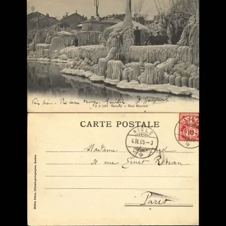 Vente Flash Suisse - Versoix - Bise glaciale