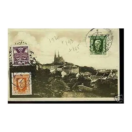 Tchecoslovaquie - Brno - Vue generale Paiement Sécurisé