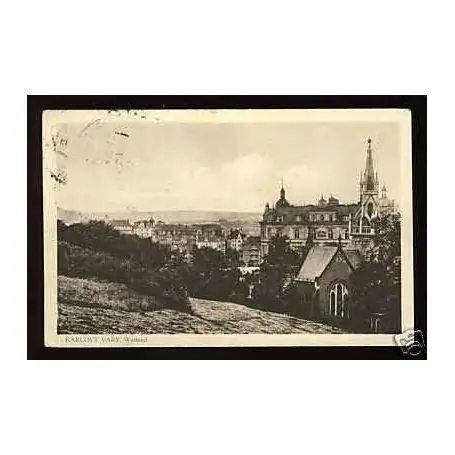 Produit De Marque Tchecoslovaquie - Karlovy Vary - Westend - 1937