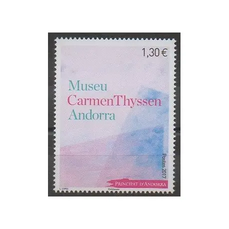 Haute Qualité Andorre - 2017 - No 794 - Peinture