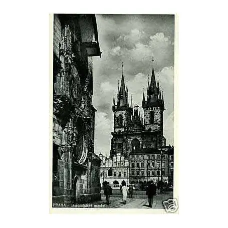 Tchecoslovaquie - Prague - Place de la vieille ville Haute Qualité