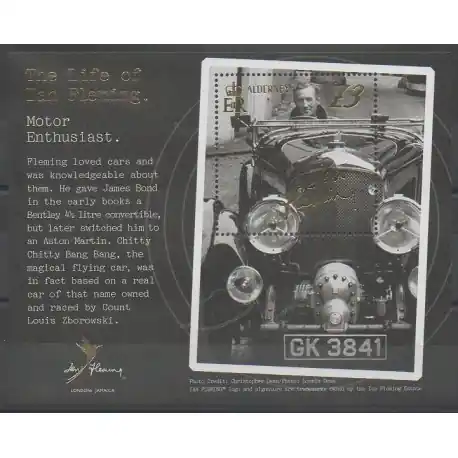 Aurigny (Alderney) - 2014 - No F512 - Littérature - Voitures Expédition Rapide