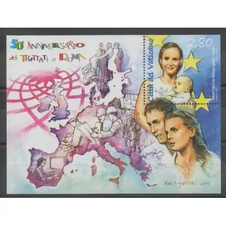 Vatican - 2007 - No BF32 - Histoire Prix Promo