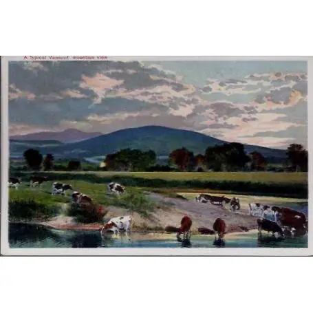 Dernier Modèle USA - A Typical Vermont mountain view