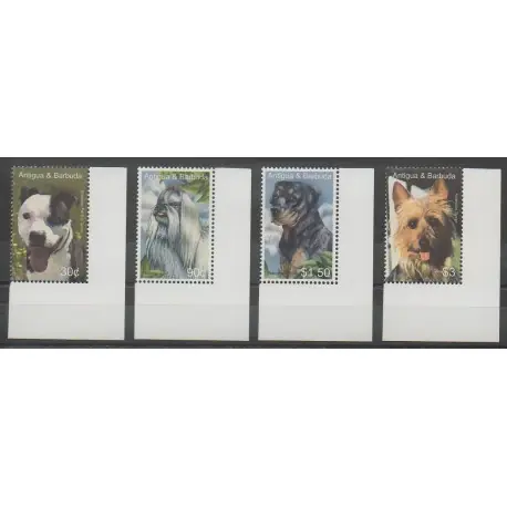 Top Qualité Antigua - 2005 - No 3607/3610 - Chiens