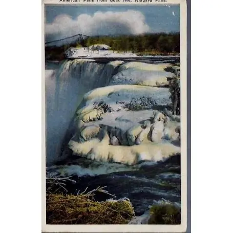 USA - American falls from Goat Isle Niagara falls Livraison Mondiale