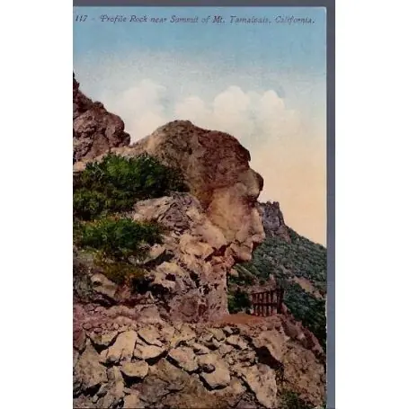 USA - California - Profile rock near Mt. Tamalpais Quantité Limitée