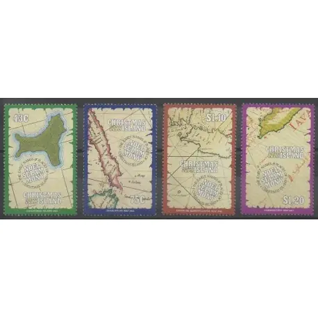 Christmas (Iles) - 1991 - No 341/344 Super Prix