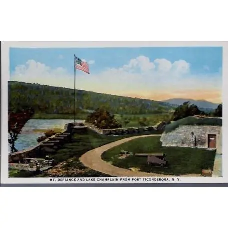 Expédié Aujourd’hui USA - Fort Ticonderoga - N.Y. Mt. Defiance