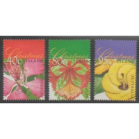 Pas Cher Christmas (Iles) - 1998 - No 465/467 - Fleurs