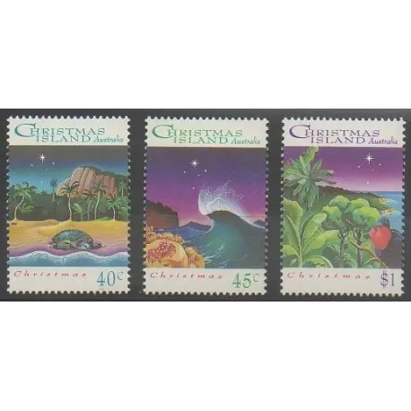 Nouvel Arrivage Christmas (Iles) - 1993 - No 396/398 - Noël