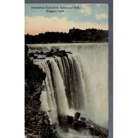 USA - Horseshoe Falls from American Niagara falls Prix Cassé