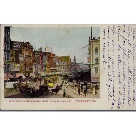 Commande En Gros USA - Indianapolis Washington St from Illinois St