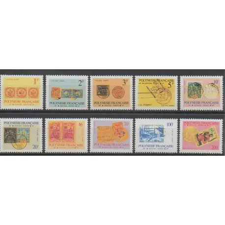 Polynésie - Timbres de service - 1993 - No S16/S25 - Timbres sur timbres Remise