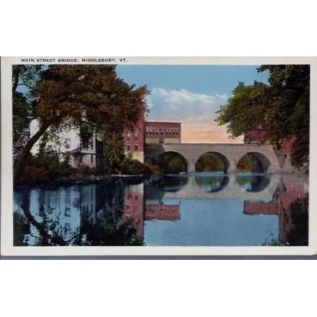 USA - Middlebury VT. - Main street bridge Meilleure Vente