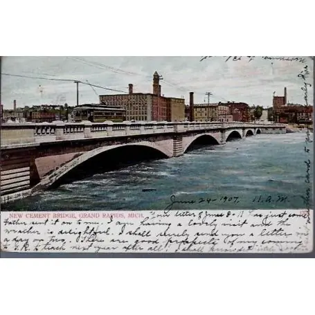 USA - New Cement Bridge - Grand Rapids - Mich. Prix Bas