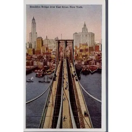 Premium USA - New York - Brookling Bridge over East River