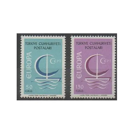 Meilleur Choix Turquie - 1966 - No 1796/1797 - Europa