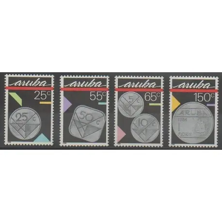Aruba - 1988 - No 40/43 - Monnaies, billets ou médailles Dernier Modèle