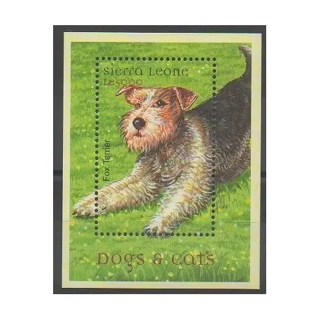 Gros Lot Sierra Leone - 2000 - No BF463 - Chiens