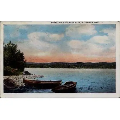 Acheter En Ligne USa - Pittsfield - Mass - Sunset on Pontoosuc Lake