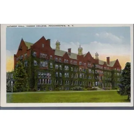 USA - Poughkeepsie Lathrop Hall - Vassar College Commander Maintenant