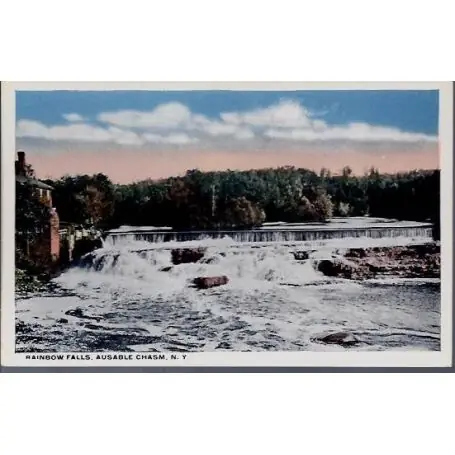 Expédition Rapide USA - Rainbow falls - Ausable Chasm - N.Y.