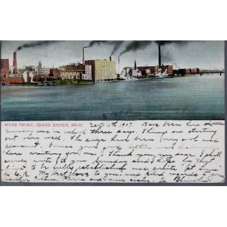 Promotion Saisonnière USA - River front - Grand Rapids - Mich.