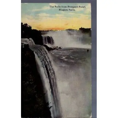 USA - The falls from Prospect Point Niagara falls Marque