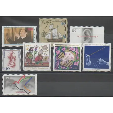 Allemagne - 1998 - No 1851/1858 Fait Main
