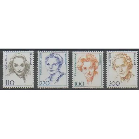 Allemagne - 1997 - No 1769 - 1773 - 1787/1788 - Célébrités Prix Bas