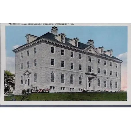 Populaire USA - VT. - Pearsons hall - Middlebury college