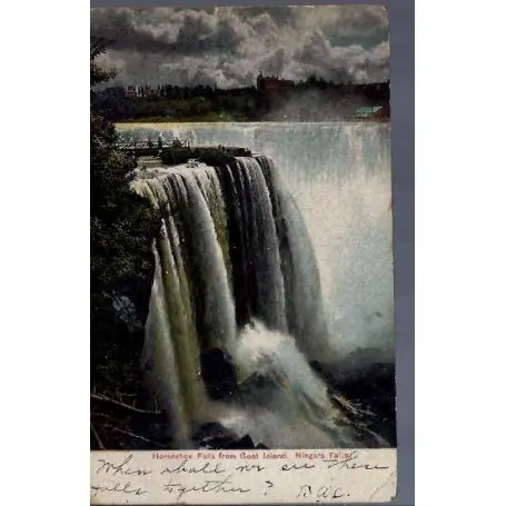 Livraison Express USA Horseshoe Falls from Goat isl. - Niagara Falls