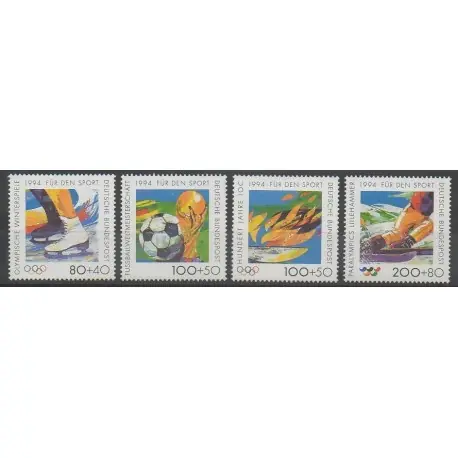 Allemagne - 1994 - No 1545/1548 - Sports divers Prix Choc