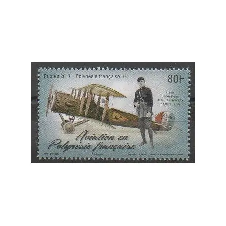 Polynésie - 2017 - No 1147 - Aviation Fait Main